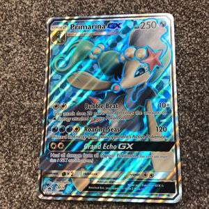 A giant Pokémon card